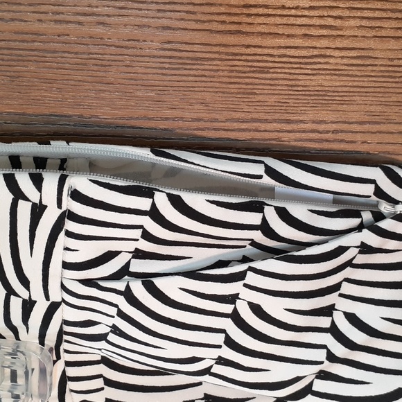 Cece womens geometric print dress shorts size 14 - Picture 4 of 6